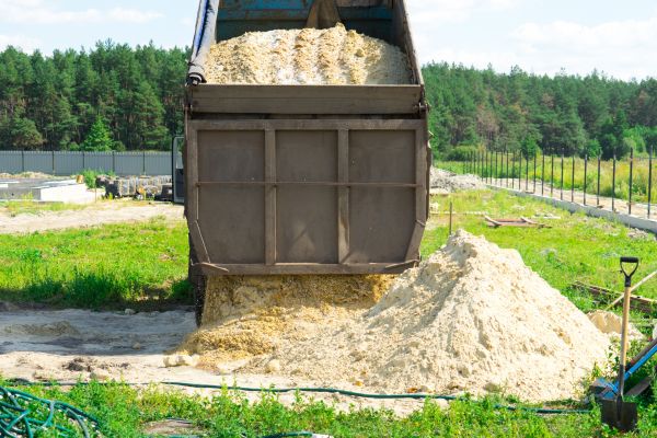Bulk Sand Delivery in Fremont