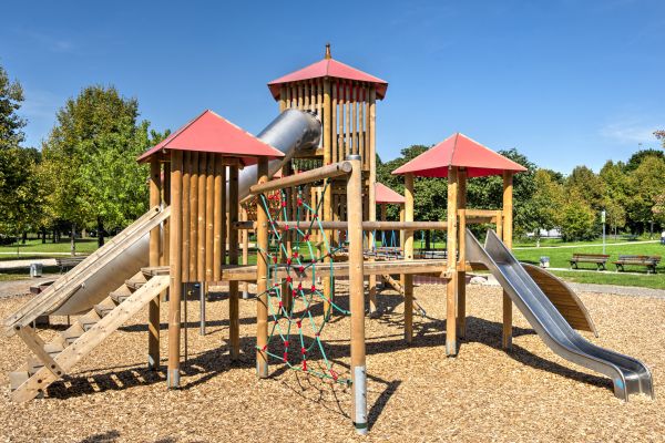 Playground Mulching Service in Fremont