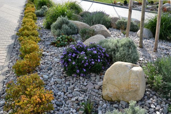 Decorative Rock Installation in Fremont